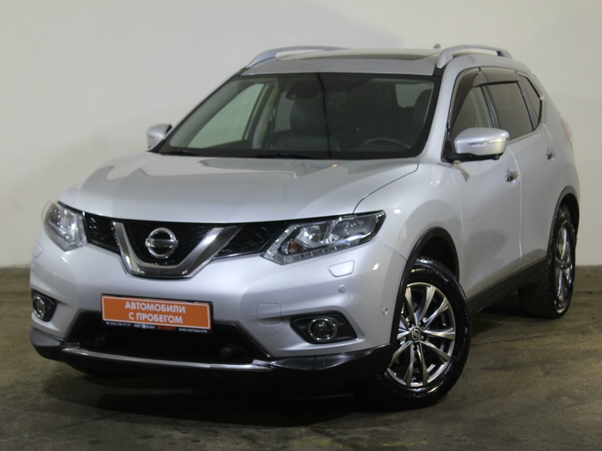 Nissan x-Trail серебристый